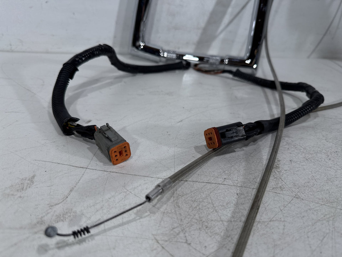 04 Harley Heritage Softail Classic Handlebars Left Right Switches Controls BENT