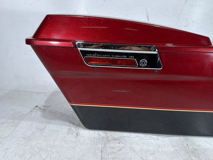 2007 Harley Touring FLHTC Electra Glide Classic OEM Left 1 Saddlebag Luggage NO Key