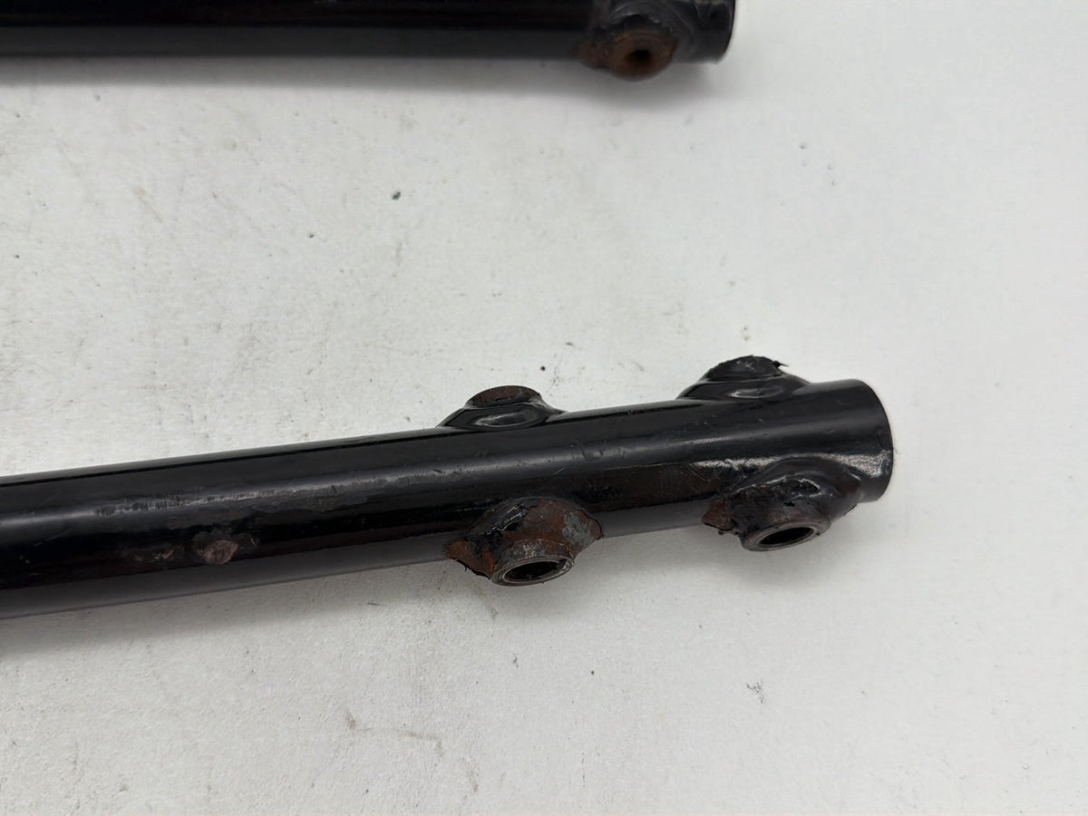 2005 Harley Softail Springer FLSTSCI OEM Exhaust Muffler Interconnect Bracket Support Bar