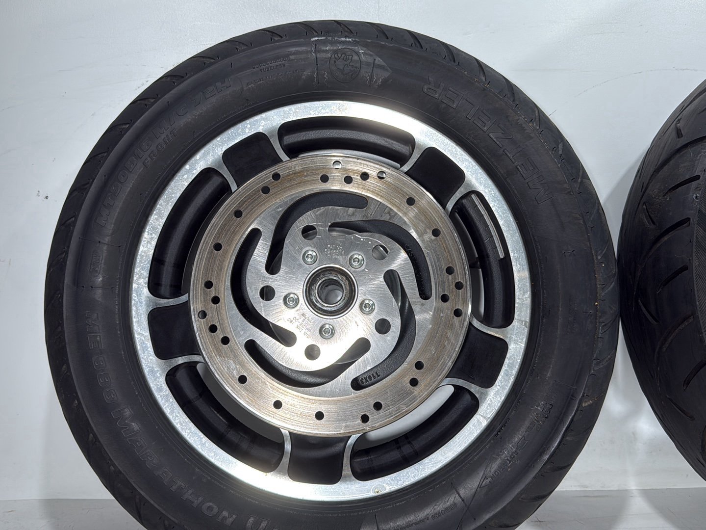 2007 Harley Street Glide Touring FLHX OEM Front & Rear Wheel Rim Tire