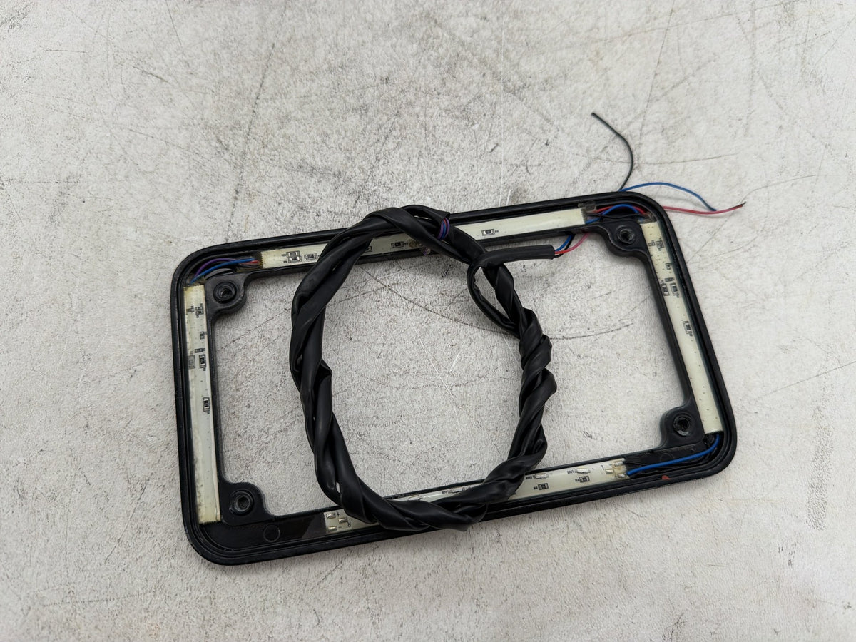 2012 Harley Dyna Fat Bob FXDF 103 OEM License Plate Bracket Stay Holder