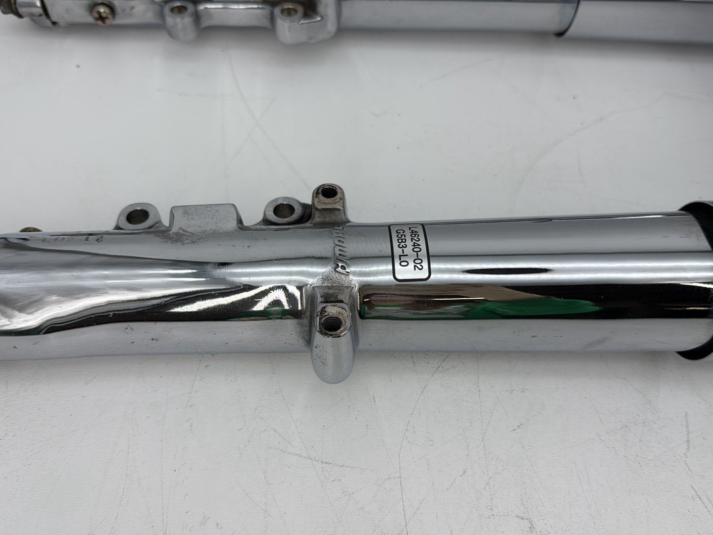 1999 - 2006 Harley-Davidson Touring CVO Screamin Eagle Road King Front Triple Tree Set & LH RH Fork Legs Sliders 45435-95 , 46473-00B
