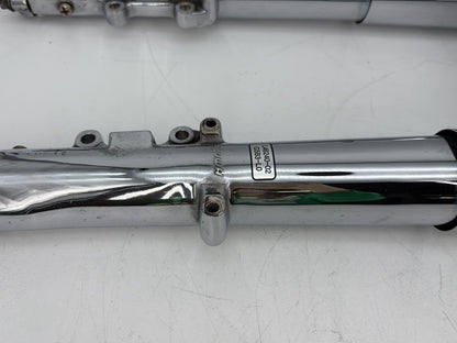 1999 - 2006 Harley-Davidson Touring CVO Screamin Eagle Road King Front Triple Tree Set & LH RH Fork Legs Sliders 45435-95 , 46473-00B