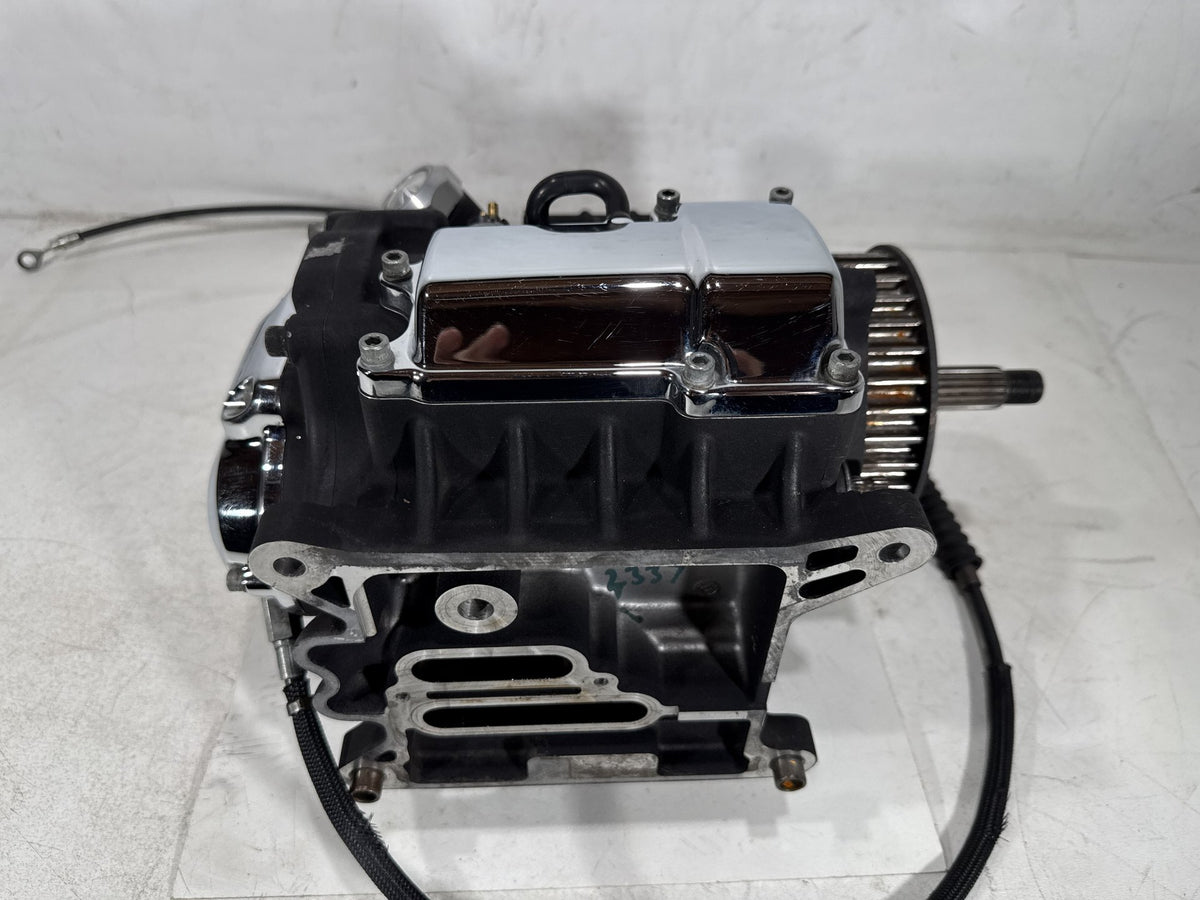 11 Harley Electra Glide Touring Police 6 Speed Transmission Gearbox 28K CRACKED