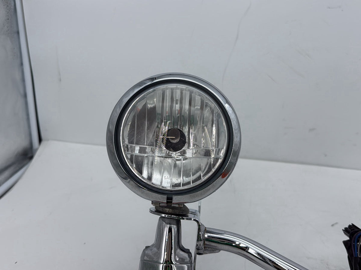 08 Harley Touring Electra Glide Ultra Front Turn Signal Indicators Aux Light Bar