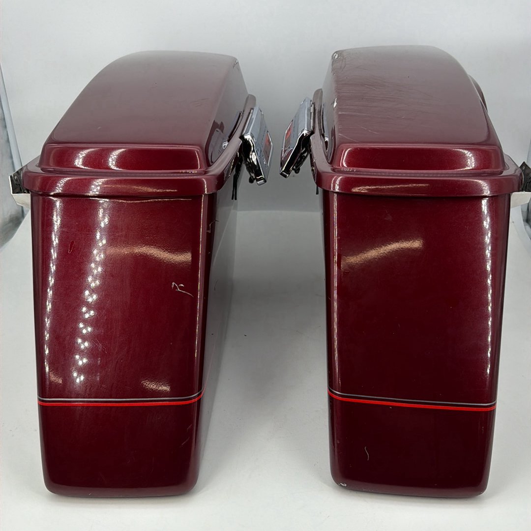 1999 - 2006 Harley-Davidson Touring Road King Left Right Saddlebags Luggage NOKey 90752-93