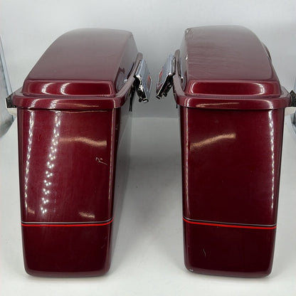 1999 - 2006 Harley-Davidson Touring Road King Left Right Saddlebags Luggage NOKey 90752-93