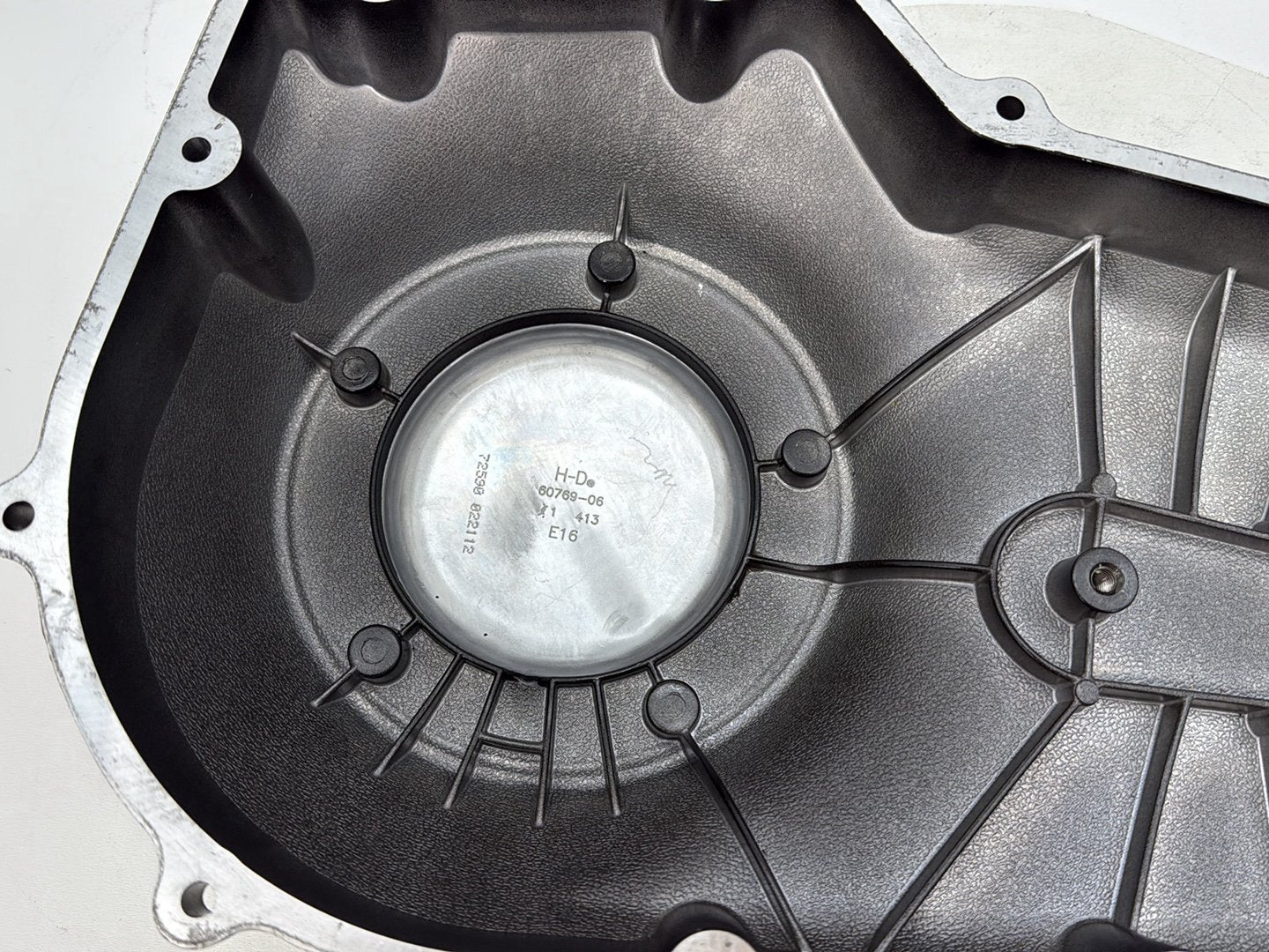2012 Harley Dyna Fat Bob FXDF 103 OEM Outer Primary Clutch Cover