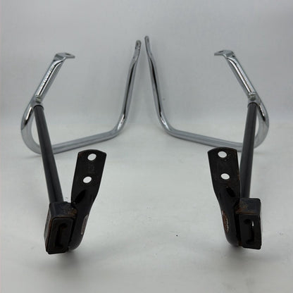 1999 - 2006 Harley-Davidson Touring Road King Rear Left Right Saddlebag Guard Rails Bar  	49194-85