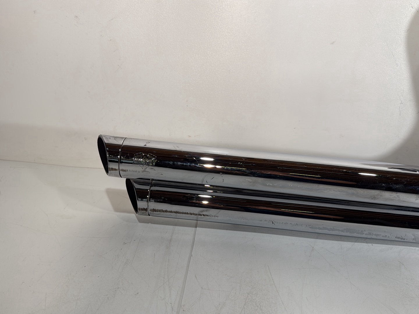 2007 - 2017 Harley-Davidson Dyna Super Glide Custom Exhaust Header Pipes Vance & Hines 65631-06