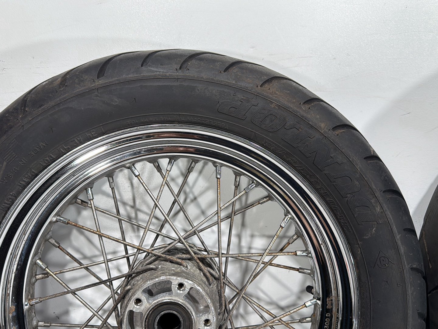 2006 Harley Touring FLHTCI Electra Glide Classic OEM Front Rear Wheel Rim Tire Spoked