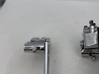 2007 - 2011 Harley-Davidson Touring Electra Glide Ultra Passenger Left & Right Foot Pegs Kuryakyn