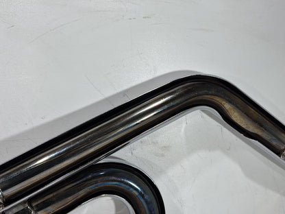 1991 Harley Heritage Softail Exhaust Header Pipe Muffler BENT 2-1
