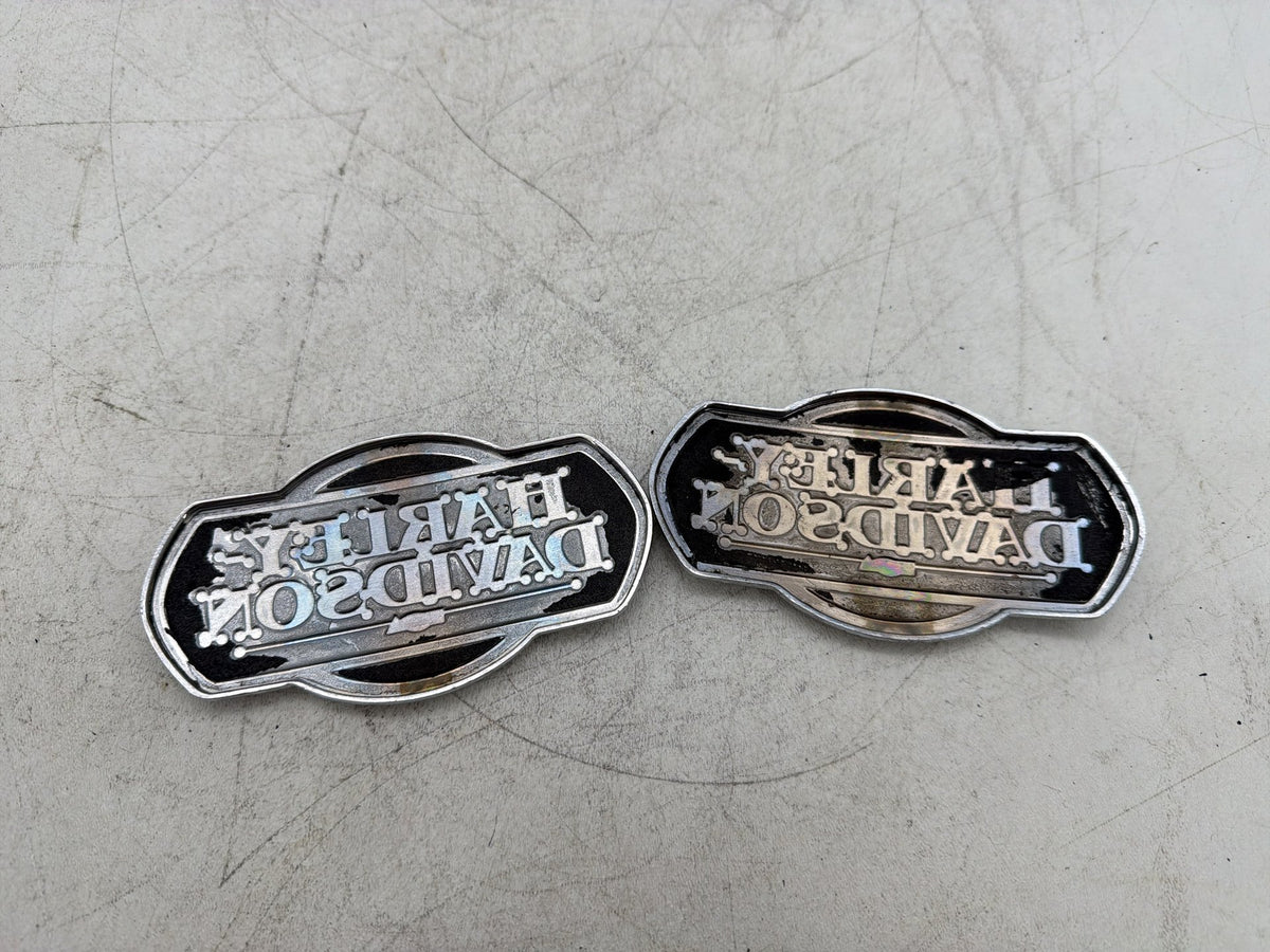 2013 Harley Electra Glide Touring FLHTCU OEM Fuel Tank Badges Trim Logo Sticker