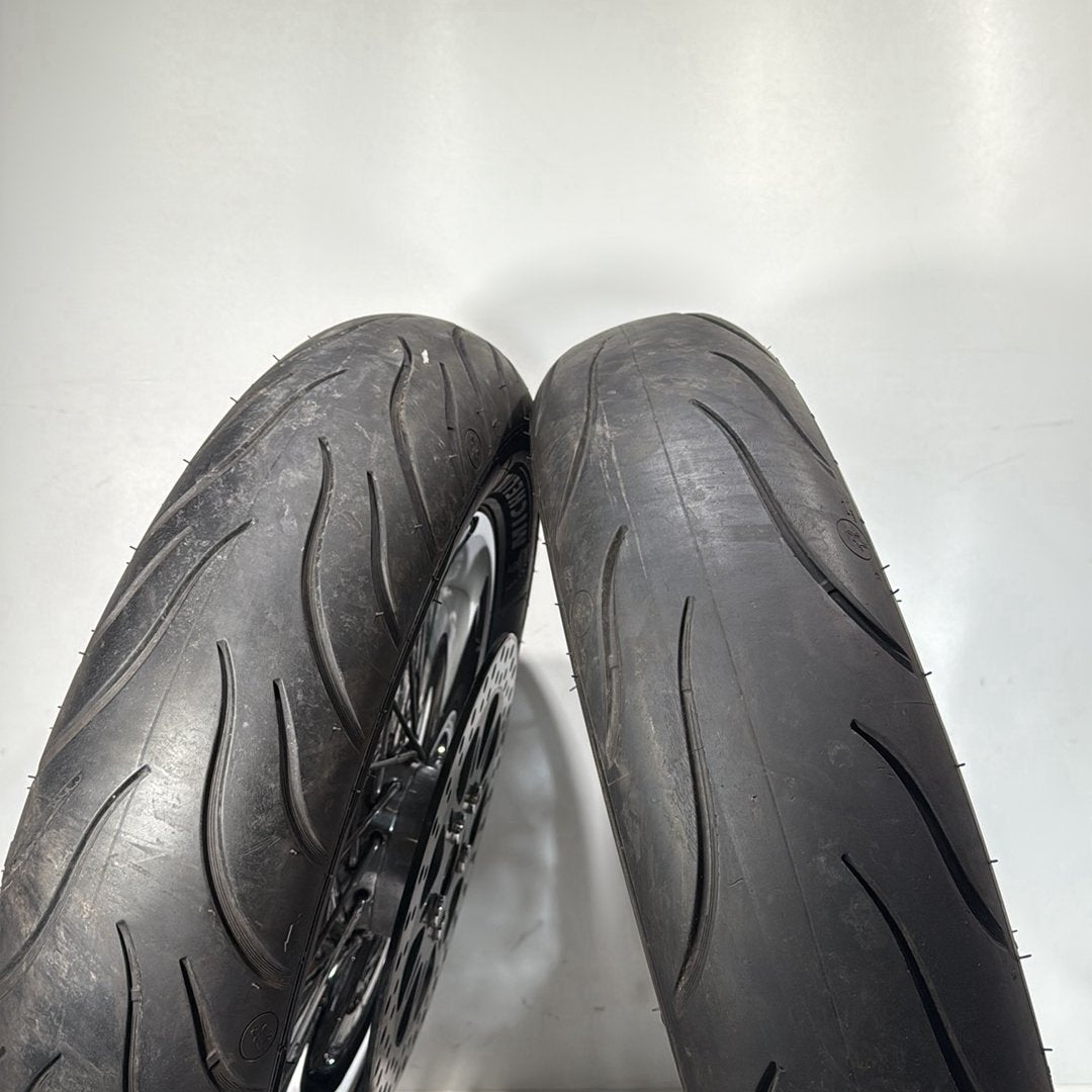2007 - 2012 Harley-Davidson Touring Street Glide Front Rear Wheel Rim Tire Spoked 41052-08 ,  43085-97