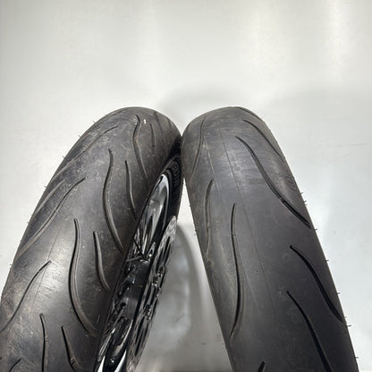 2007 - 2012 Harley-Davidson Touring Street Glide Front Rear Wheel Rim Tire Spoked 41052-08 ,  43085-97