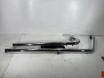 2003 Harley Dyna Wide Glide FXDWG OEM Exhaust Header Pipes Muffler Vance & Hines