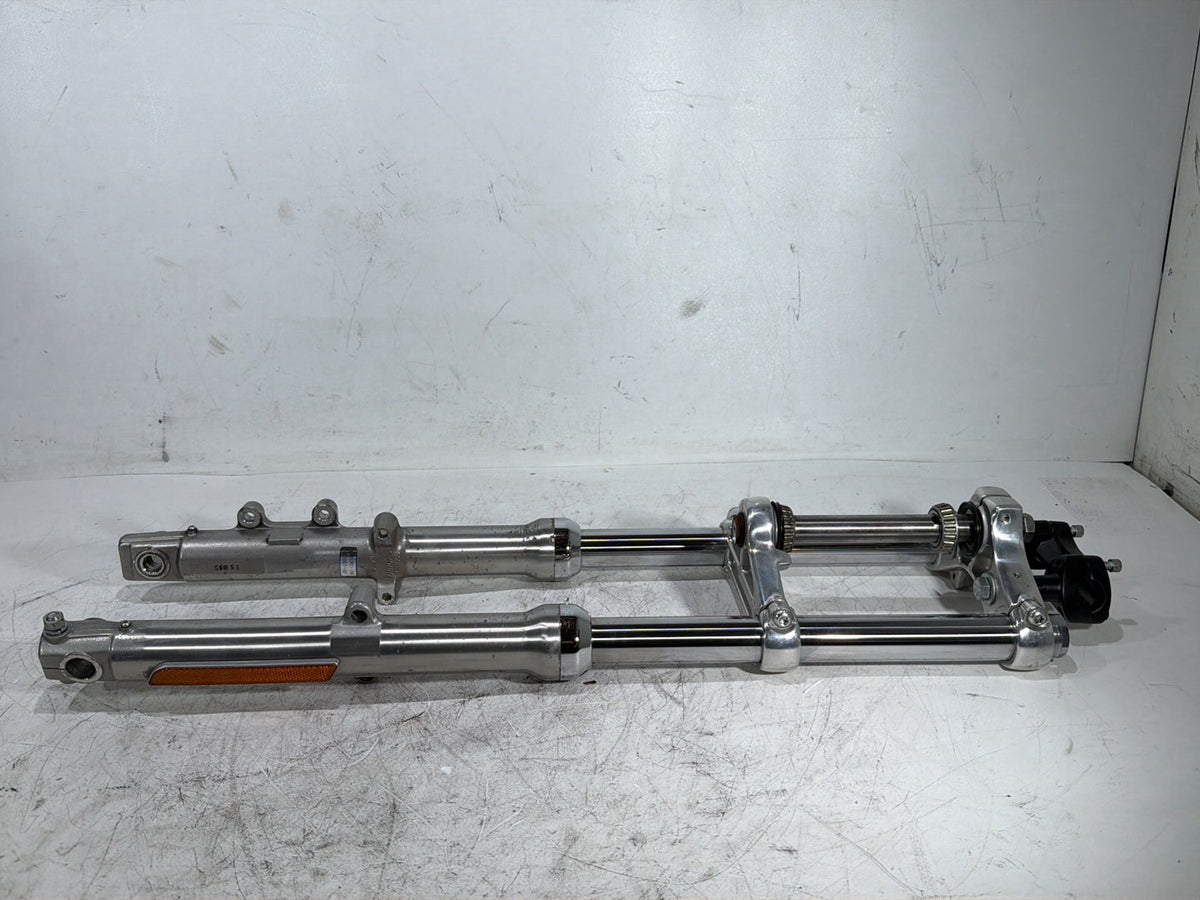 2006 Harley Sportster 883 XL883 OEM Front Triple Tree Set & LH RH Fork Legs Sliders