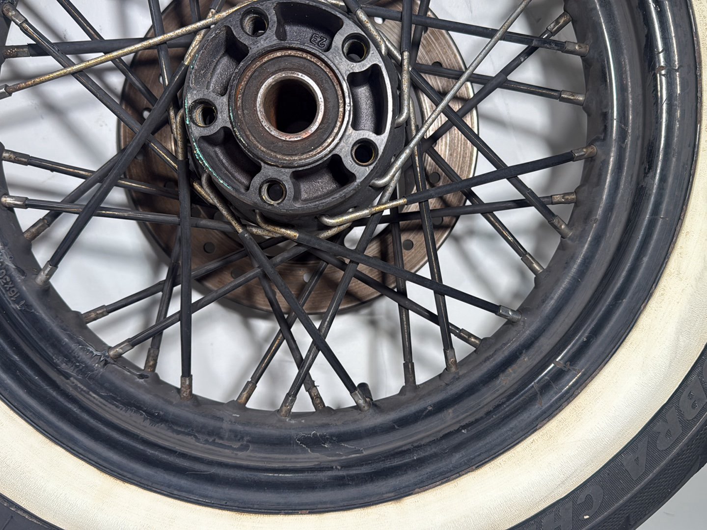 2004 - 2022 Harley-Davidson Sportster 1200 Nightster Front Rear Wheel Rim Tire Spoked  	43831-08