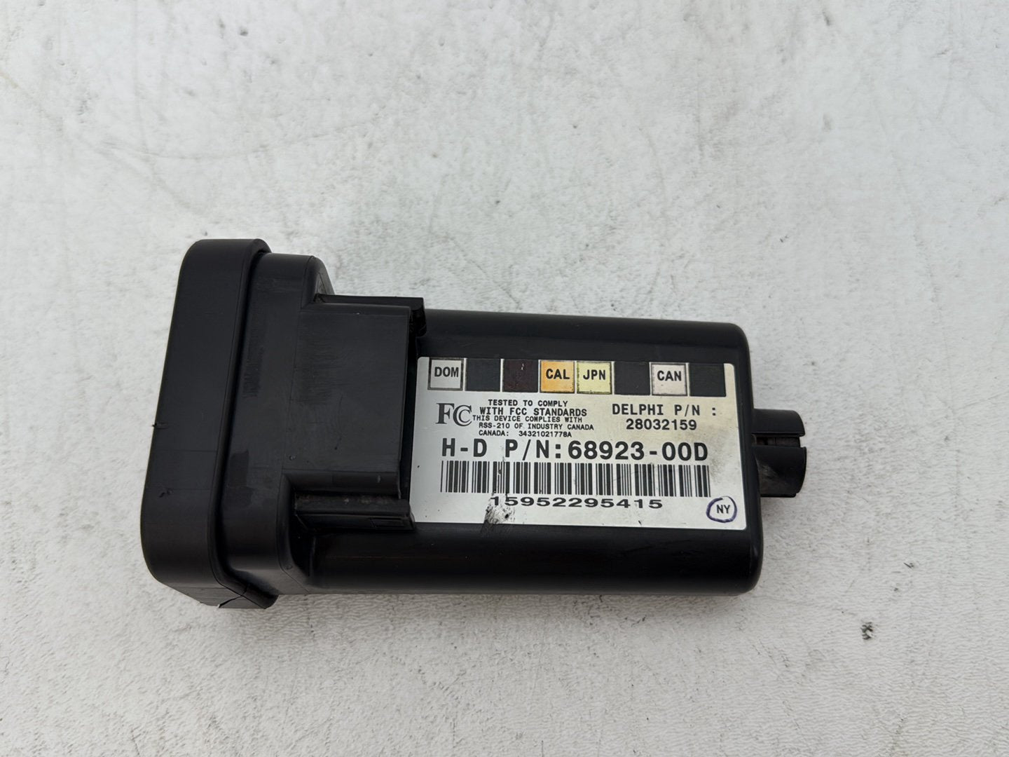 2006 Harley Dyna FXDWGI Wide Glide OEM Turn Signal Security Module TSSM