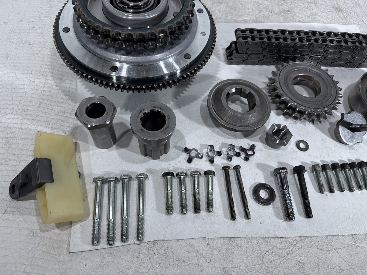 2001 Harley Fat Boy Softail FLSTF OEM Clutch Basket Chain Tensioner Kit