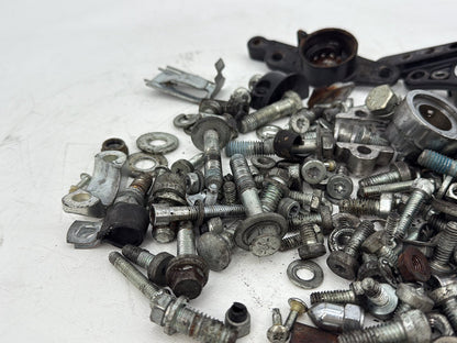 2007 - 2012 Harley-Davidson Touring Electra Glide Ultra Hardware Bolts Nuts & Brackets w/ Left Right Swingarm Fork Brackets