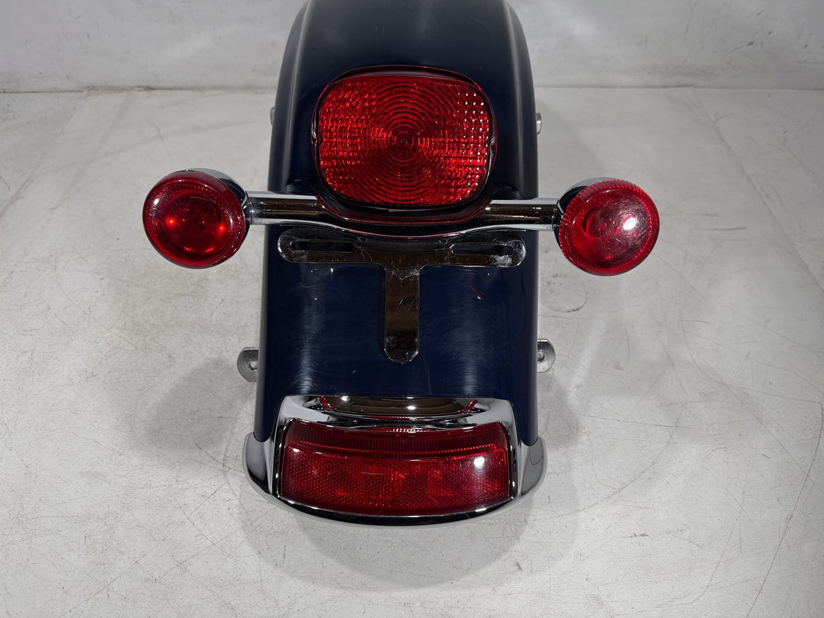 11 Harley Electra Glide Touring Police OEM Rear Wheel Fender & Turn Signals Bar