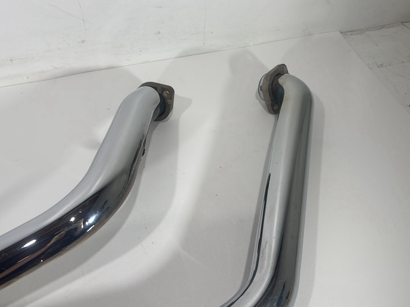 2004 Harley Softail FLSTC Heritage Classic OEM Exhaust Header Pipes Muffler