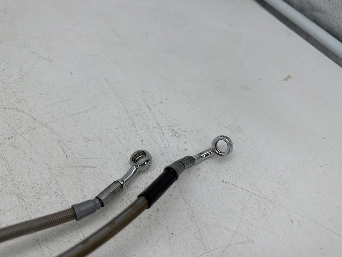 2004 Harley Heritage Softail Classic FLSTCI OEM Front Brake Hose Line Pipe