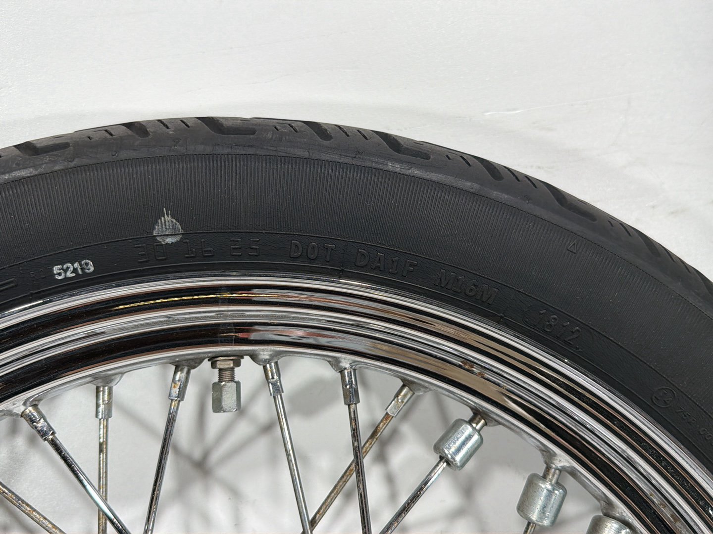 2005 Harley Sportster 1200 Roadster XL1200R OEM Front Rear Wheel Rim Tire Spoked