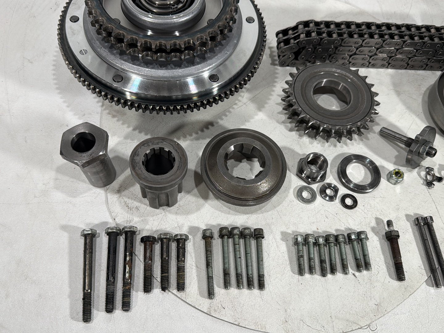 2000 Harley Dyna FXDWG Wide Glide OEM Clutch Basket Chain Tensioner Kit