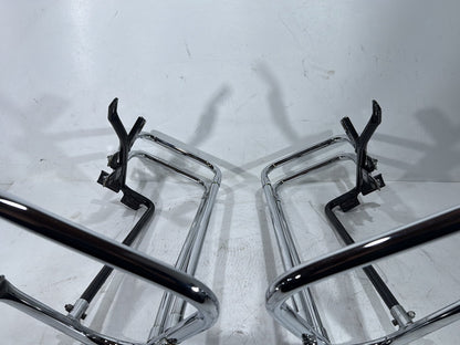 2013 Harley Electra Glide Touring Ultra FLHTCUI OEM Rear Left Right Saddlebag Guard Rails Bar