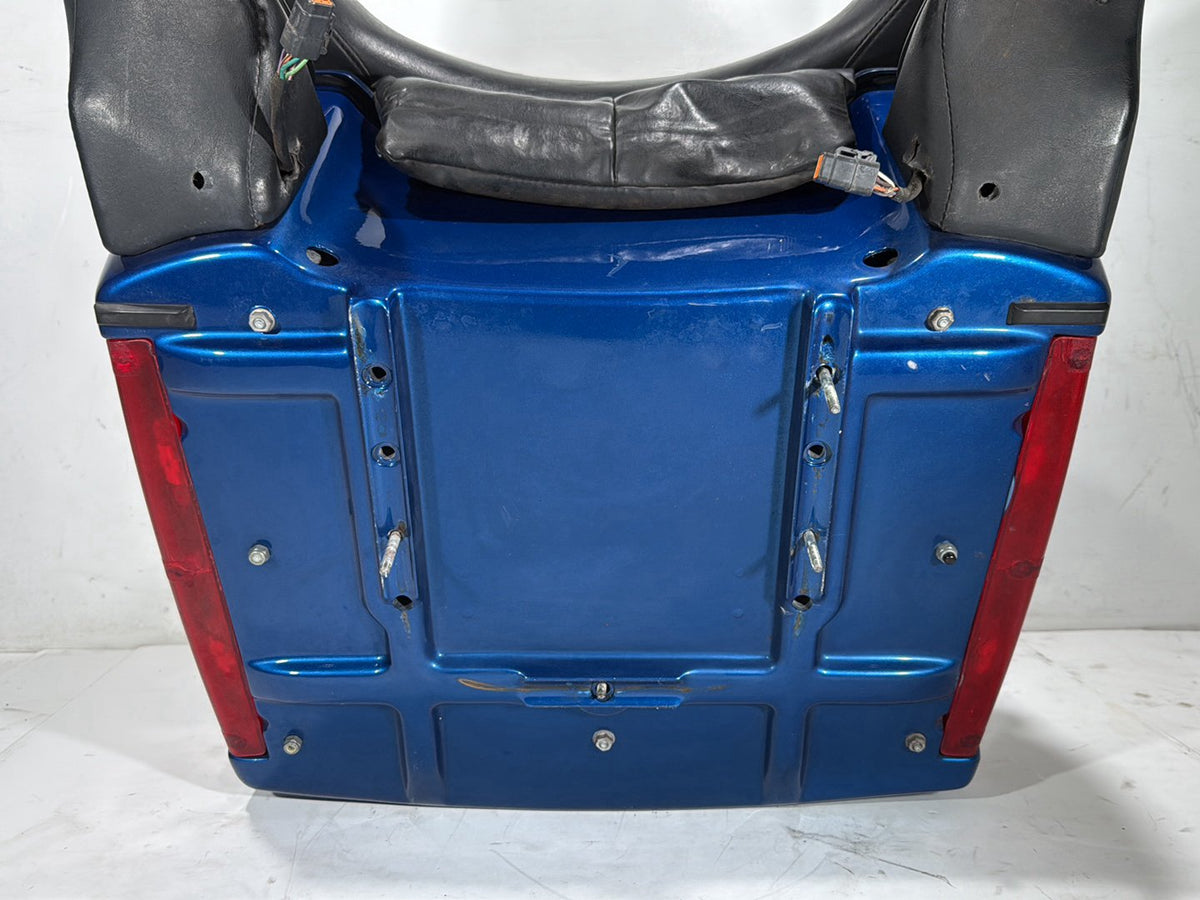 2005 Harley Electra Glide Touring Ultra OEM Pass Backrest Tour Pak Luggage NOKey