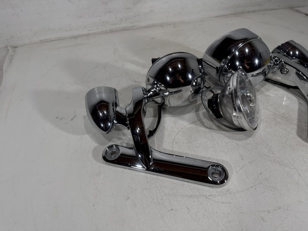 04 Harley Electra Glide CVO Screamin OEM Front Left Right Turn Signal Indicators