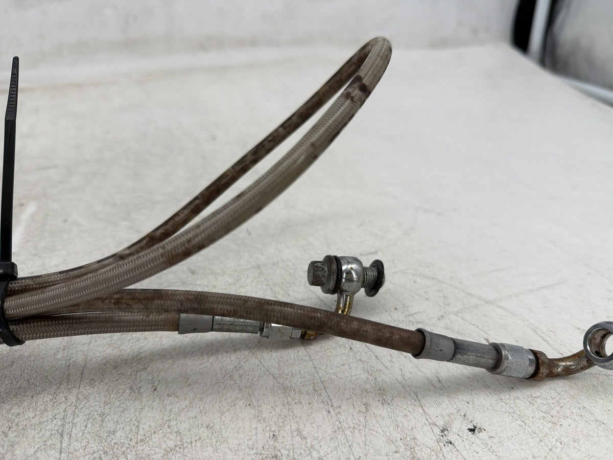 2004 Harley Electra Glide Touring Ultra OEM Front Brake Hose Line Pipe