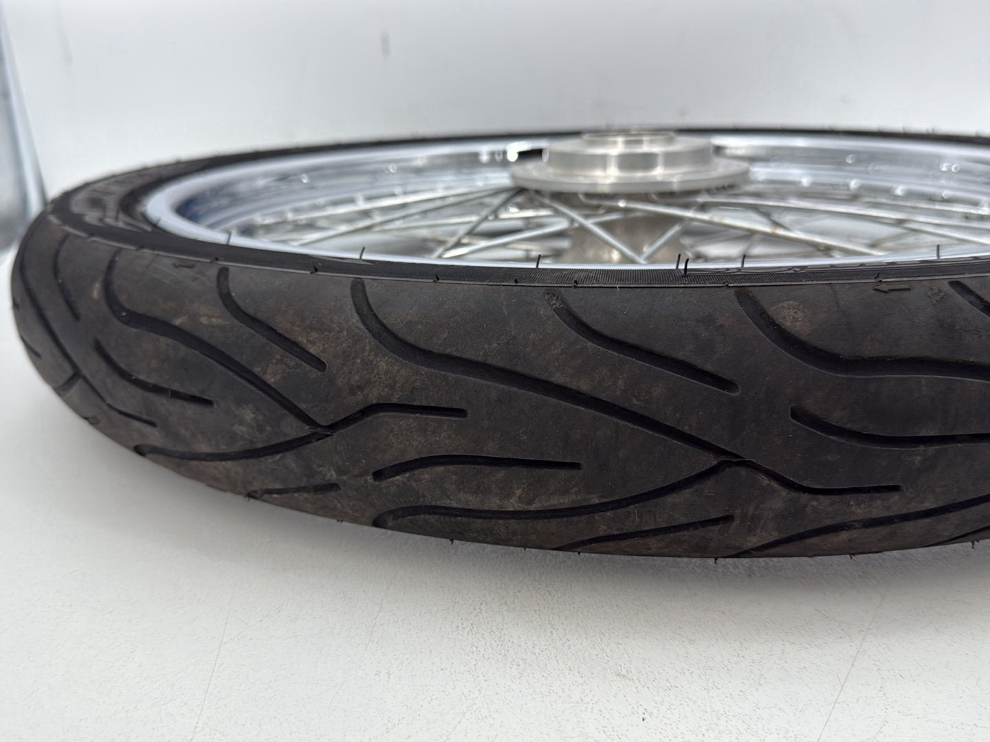 2004 - 2013 Harley-Davidson Sportster 883 Custom Front Wheel Rim Tire Spoked 44610-05