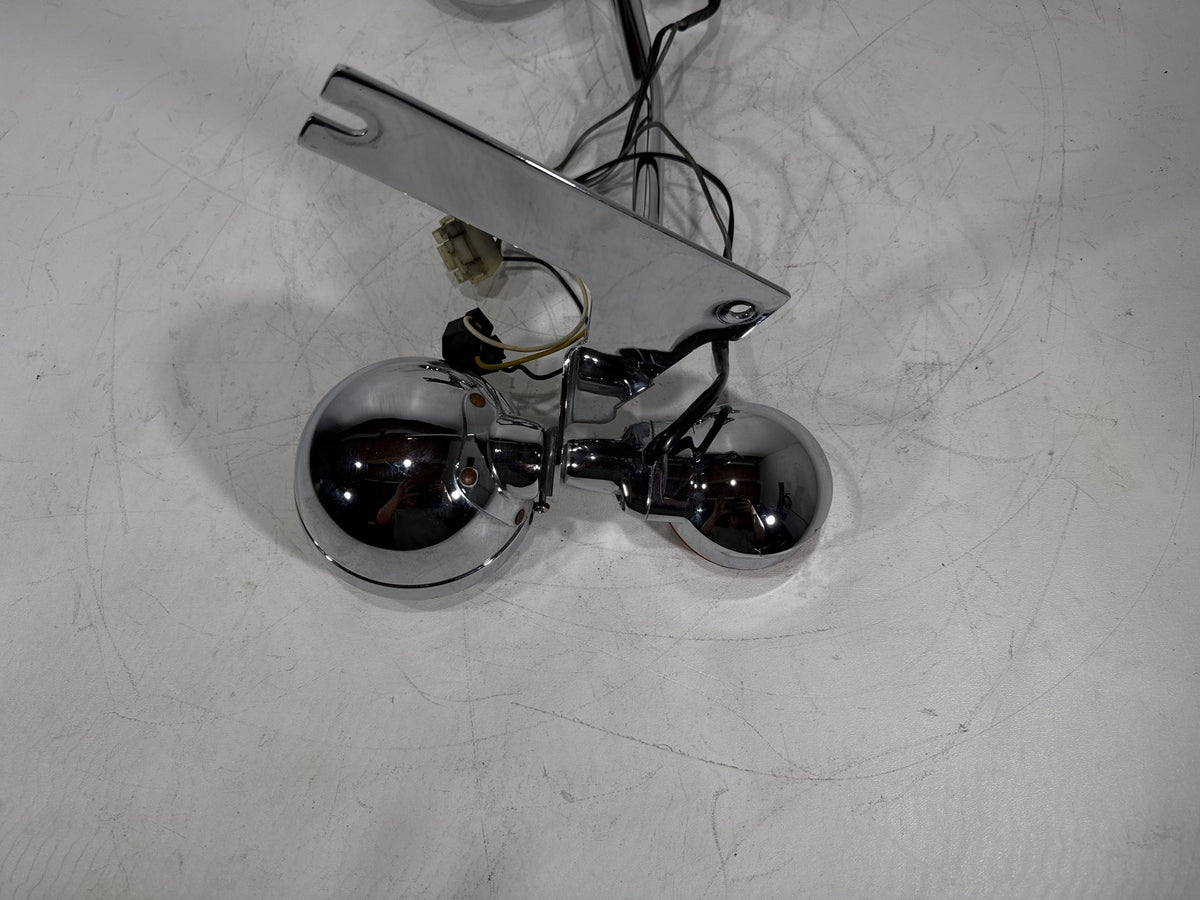1993 Harley Electra Touring Sport OEM Front Turn Signal Indicators Aux Light Bar