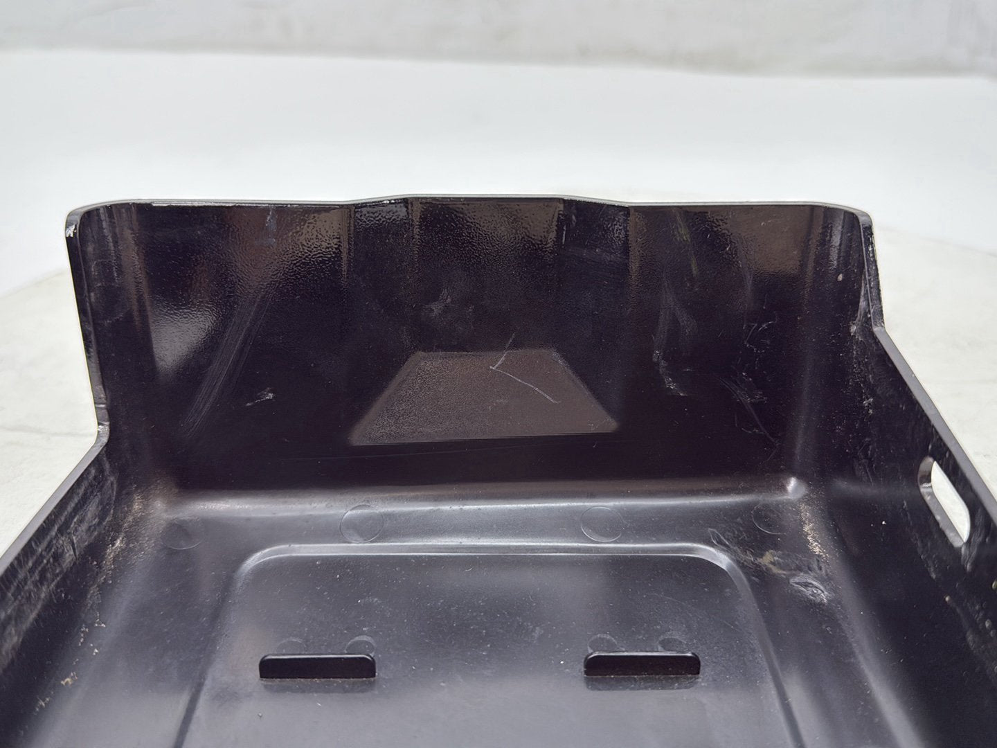 2012 Harley Dyna Fat Bob FXDF 103 OEM Lower Battery Tray Stay Box Cover Panel