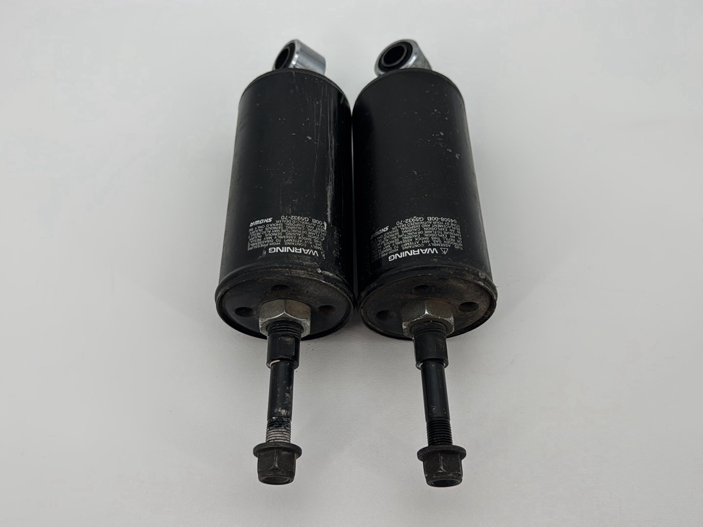 2007 Harley Softail Heritage Classic FLSTC OEM Rear Left Right Shock Absorbers