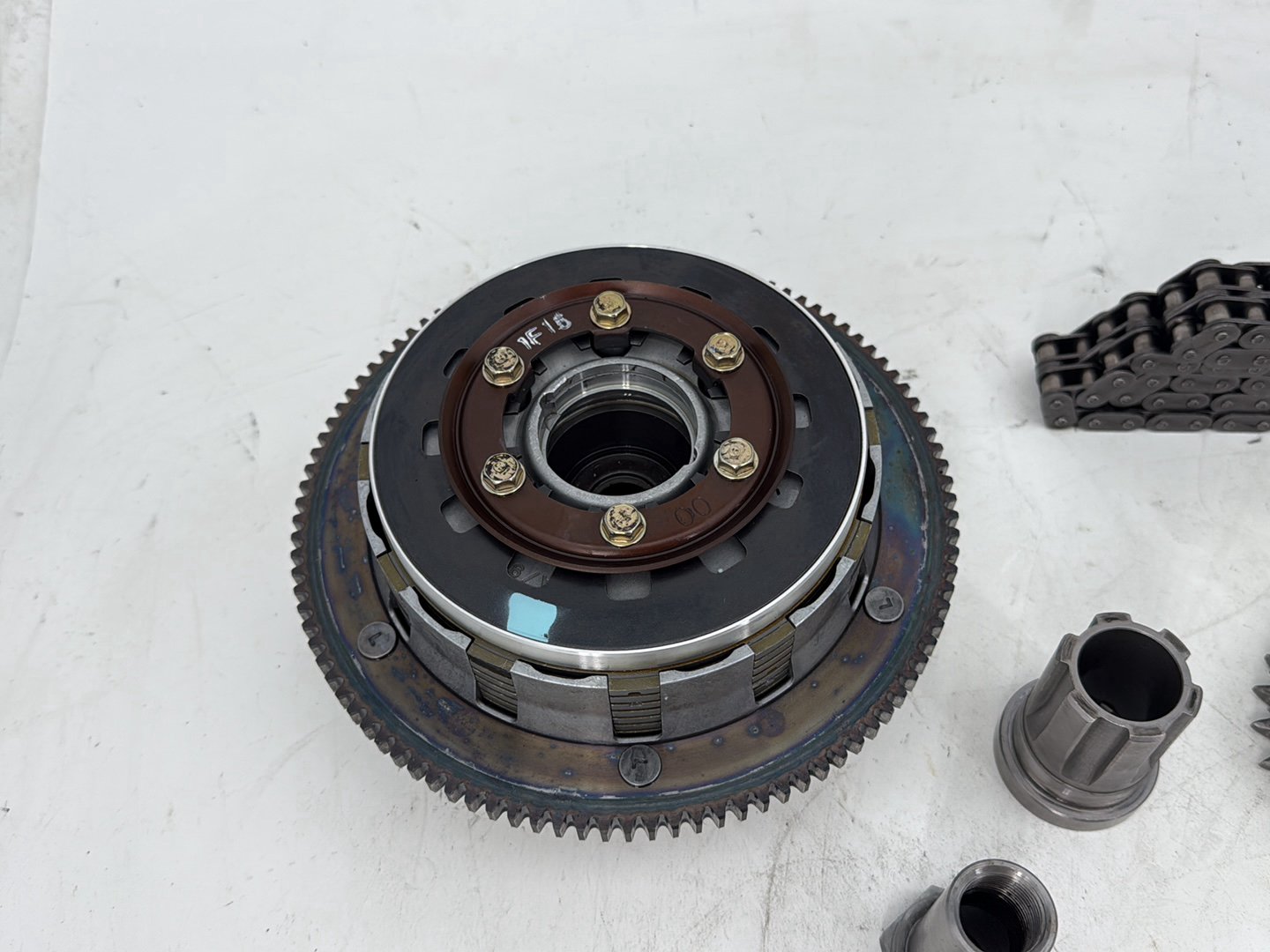 2002 Harley Heritage Softail Classic FLSTC OEM Clutch Basket Chain Tensioner Kit