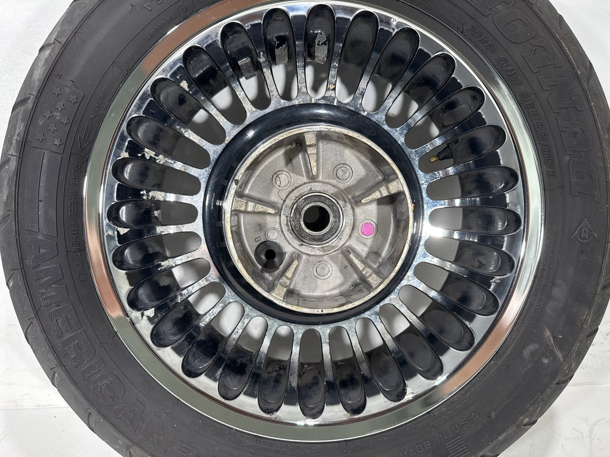 2012 Harley Electra Glide Touring Ultra OEM Rear Wheel Rim Tire 180/65B16 16"