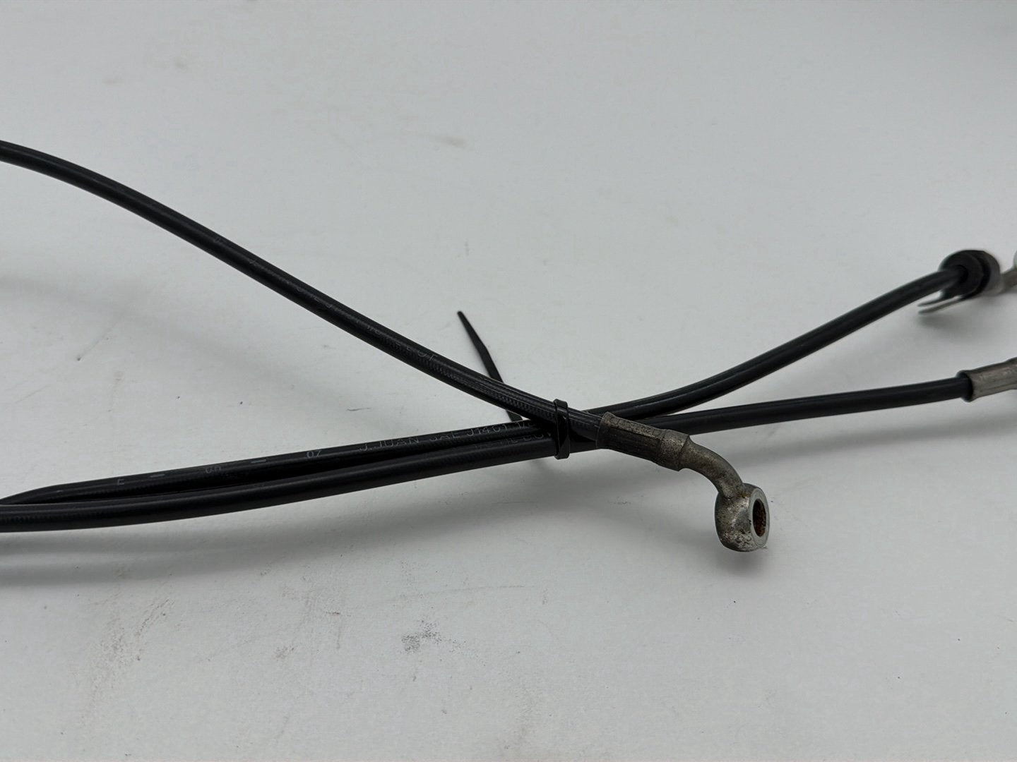 2008 Harley Dyna Fat Bob FXDF OEM Front Brake Hose Line Pipe
