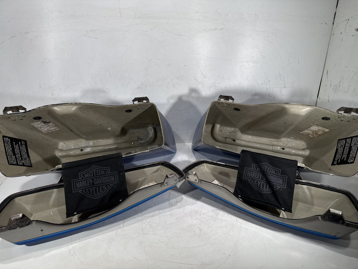 1996 Harley Electra Glide Touring Ultra OEM Left Right Saddlebags Luggage NOKey