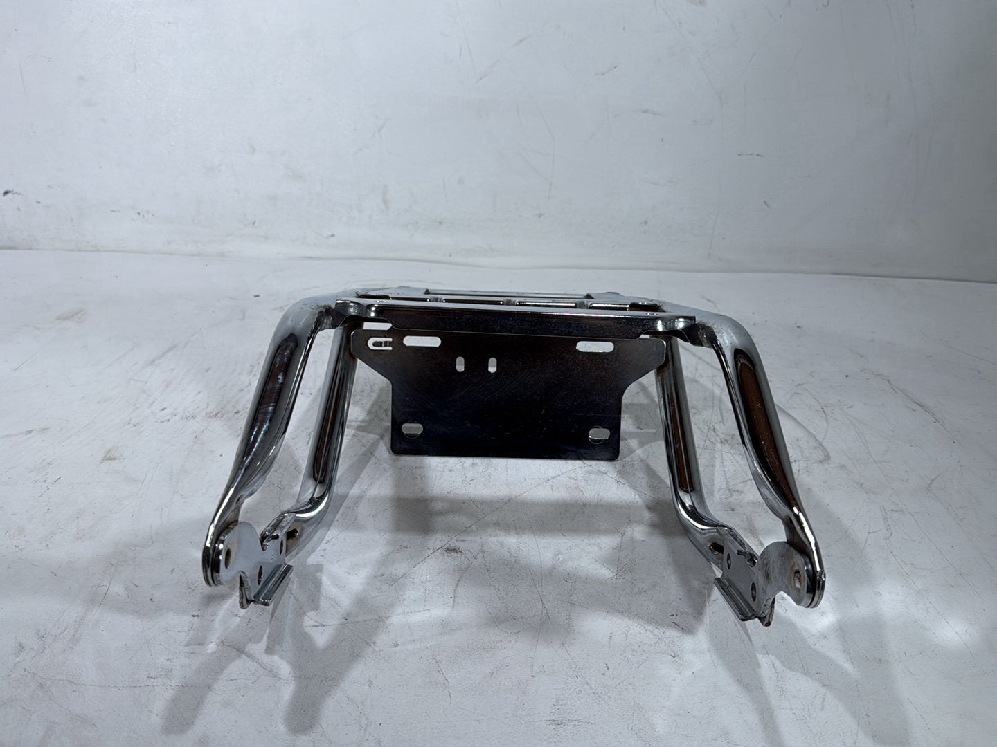 2013 Harley Electra Glide Touring Ultra FLHTCUI OEM Rear Back Luggage Rack Storage Baggage Bar