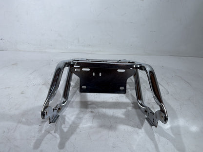 2013 Harley Electra Glide Touring Ultra FLHTCUI OEM Rear Back Luggage Rack Storage Baggage Bar