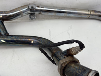 2008 Harley Softail Deluxe FLSTN OEM Exhaust Header Pipes Muffler