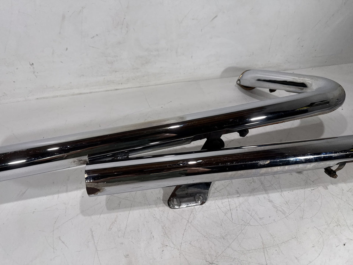 2001 Harley Softail Standard FXST Exhaust Header Pipes Muffler HOOKER Step Tuned
