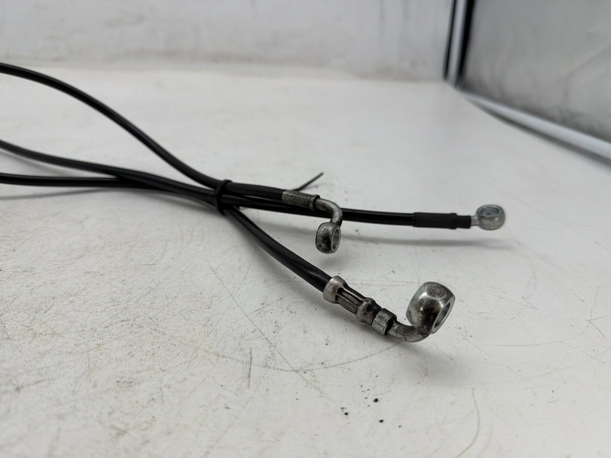 2010 Harley Street Glide Touring FLHX OEM Front Brake Hose Line Pipe NON-abs