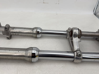 1999 - 2006 Harley-Davidson Dyna Super Glide Front Triple Tree Set & LH RH Fork Legs Sliders 45739-87 , 46076-04