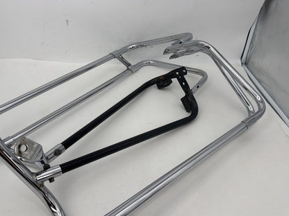 1999 - 2006 Harley-Davidson Touring Electra Glide Classic Rear Left Right Saddlebag Guard Rails Bar 90718-79C